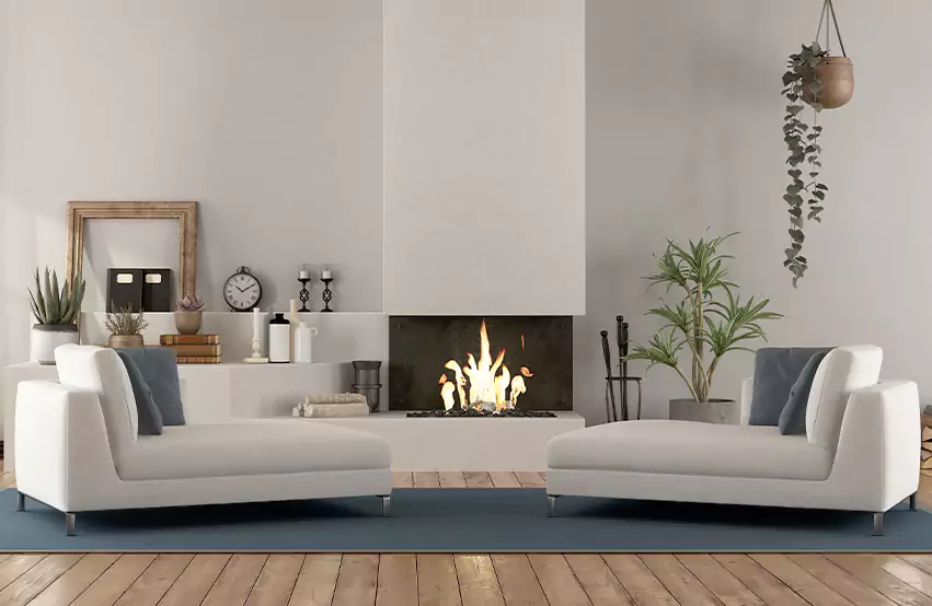 Custom Fireplace Design in Parksville, BC